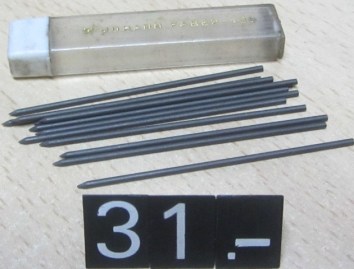 31 CAJITA MINAS JOHANN FABER 130 Negras